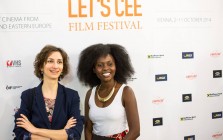 Jury des Kurzfilm-Wettbewerbs Nastya Velskaya and Eliane Umuhire Credit Paulina & Thomas Photography